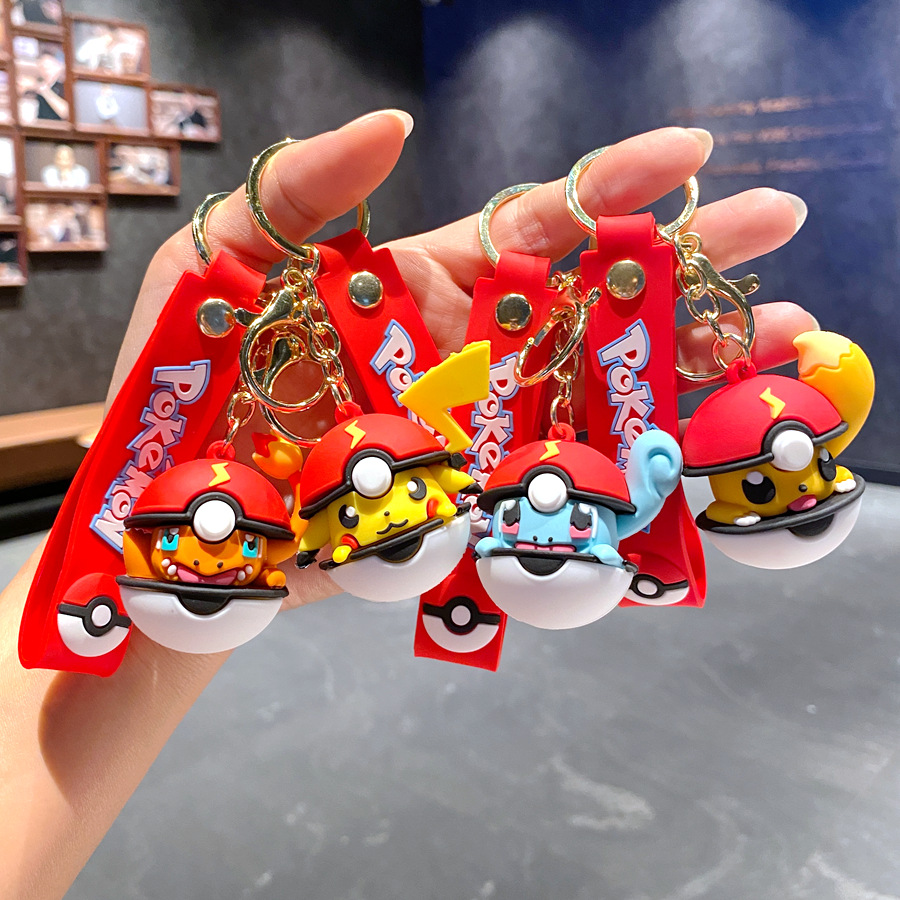 Pokeball Cosplay Prop - Portachiavi Pikachu Poké Ball per i