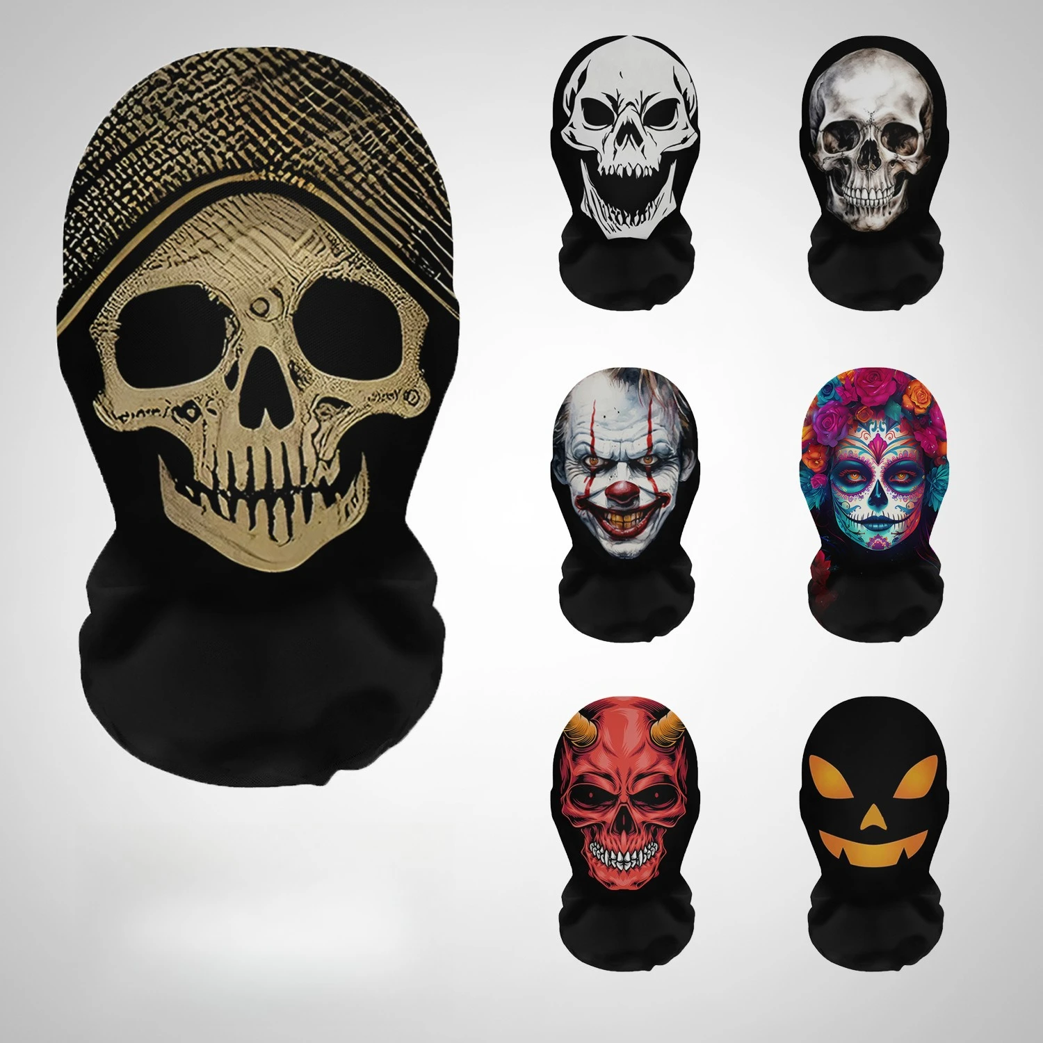 Cosplay Prop Pattern - Maschere terrore di Halloween Stampa 3D