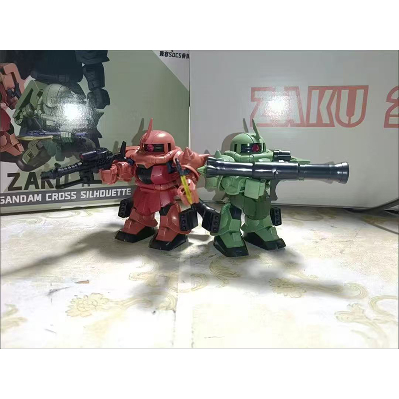 Bandai Gundam Hg - Modello Mengshan SDCS, Action Figure Zaku2