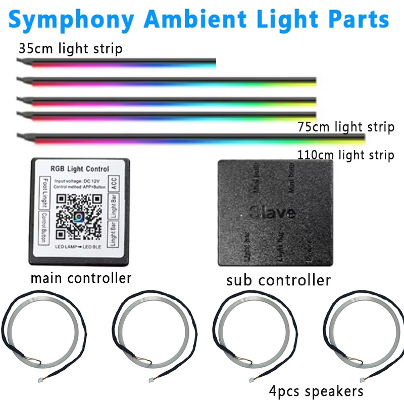 Led El Wire - 18/22 IN 1 Parti della lampada