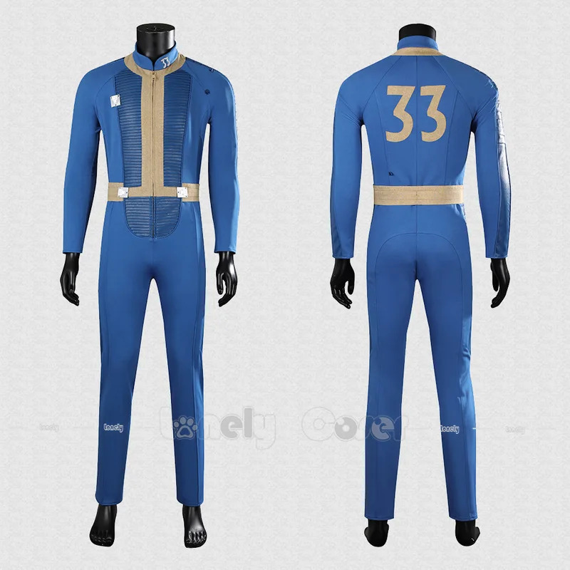 Fallout Cosplay Prop - CyLucy Cosplay Tuta Gioco Autunno Cos