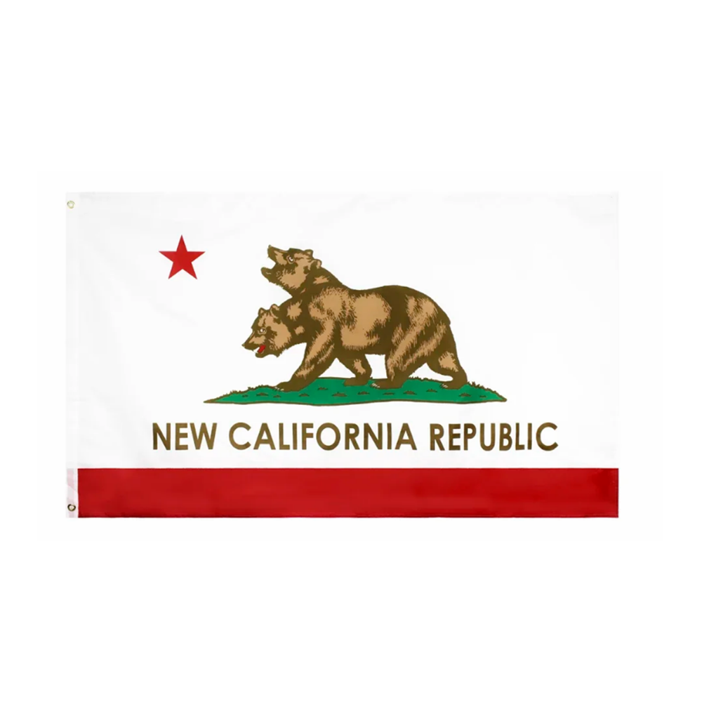 Fallout Cosplay Prop - Nuova bandiera della Repubblica di California