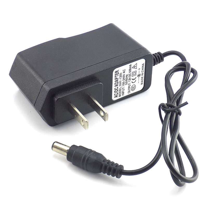 12V 0.5A 500mA US EU Plug 100- - Led El Wire recensione e prezzo