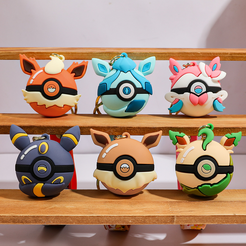 6 Pezzi Portachiavi Cartoon Pi - Pokeball Cosplay Prop recensione e prezzo