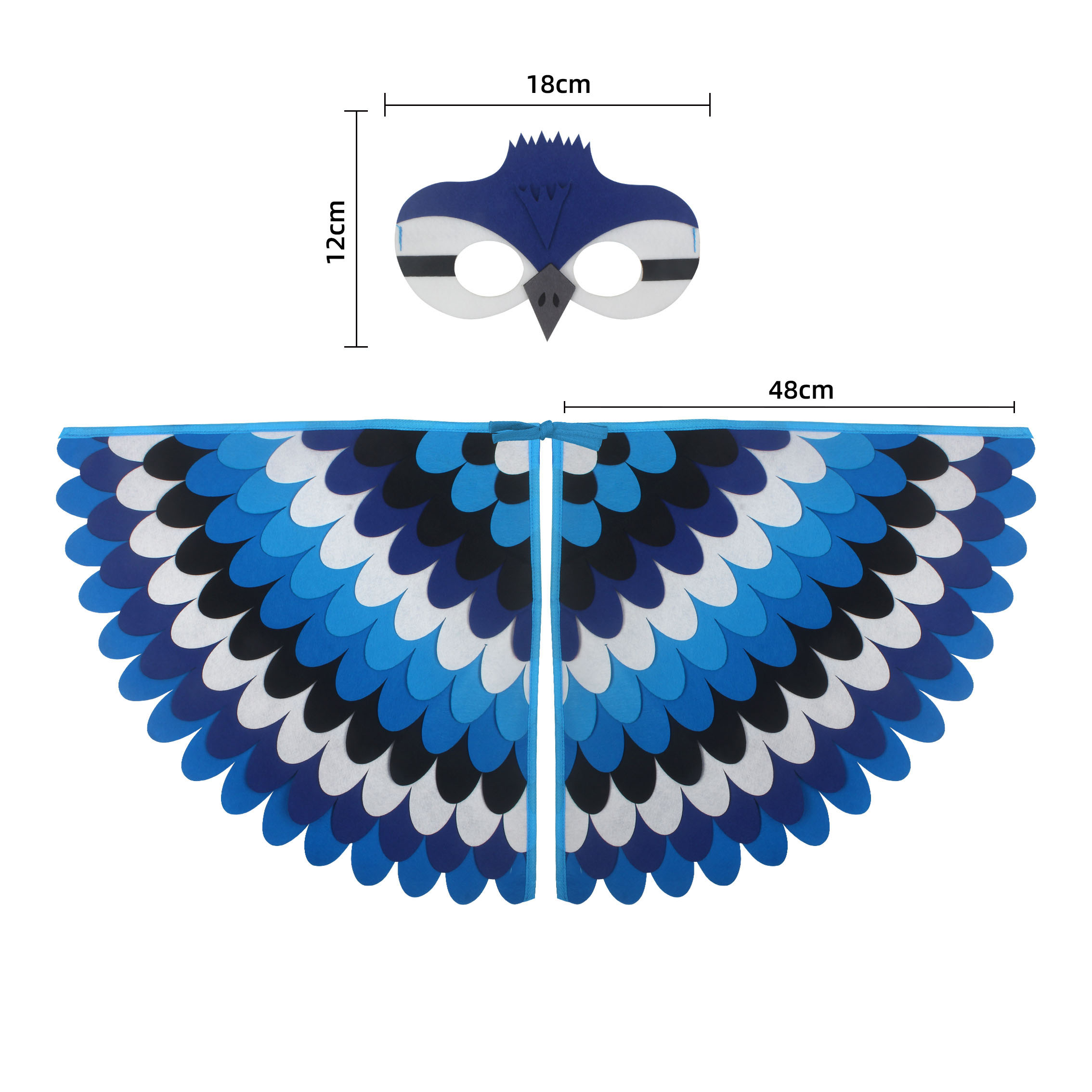 Costume con ali di gufo, mante - Cosplay Prop Pattern recensione e prezzo